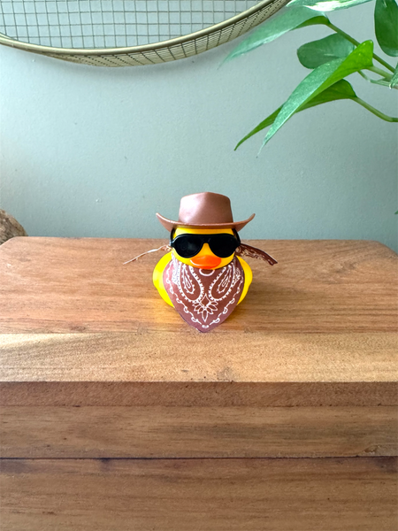 Cowboy Rubber Duck