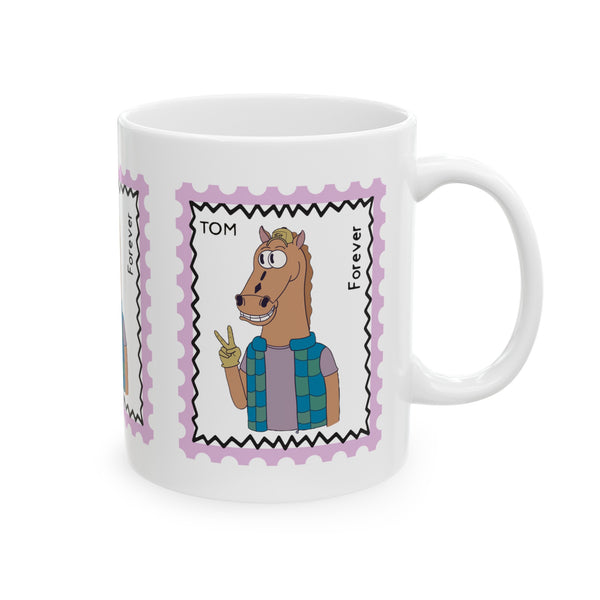 the "TOM" mug