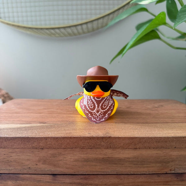 Cowboy Rubber Duck