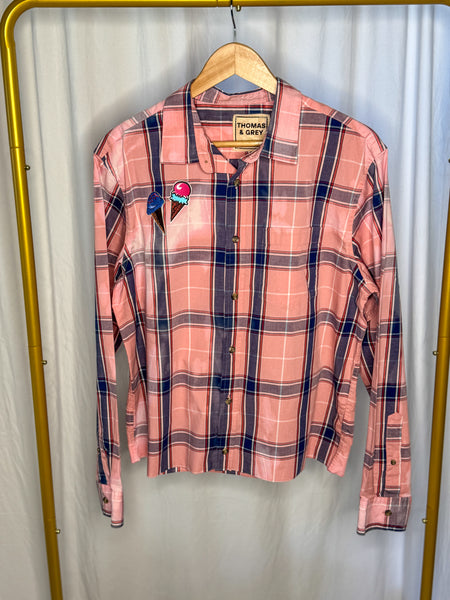 the “Pink Plaid” flannel