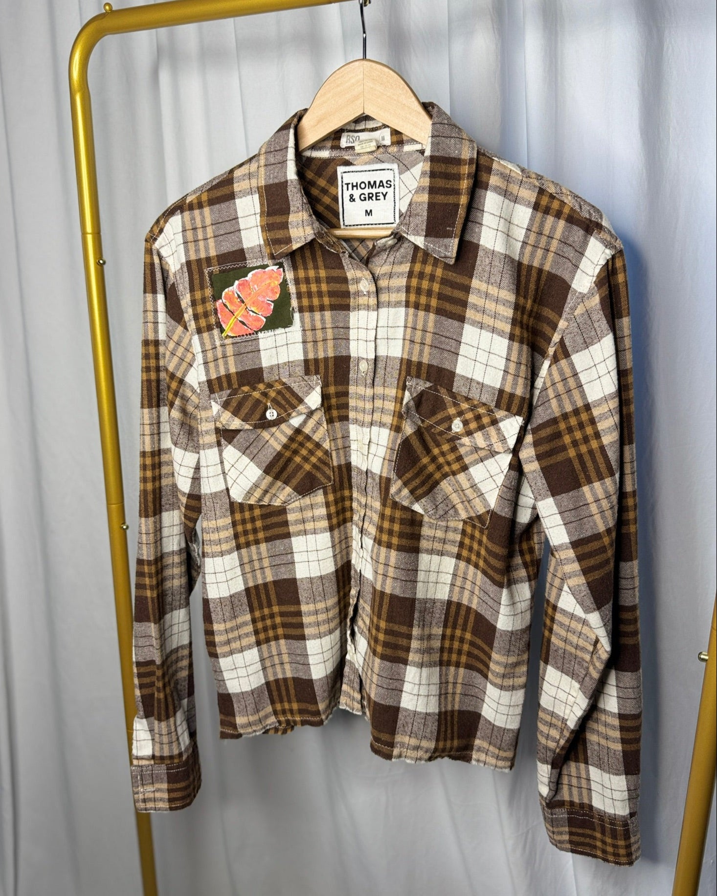 the “Camp Pup” flannel