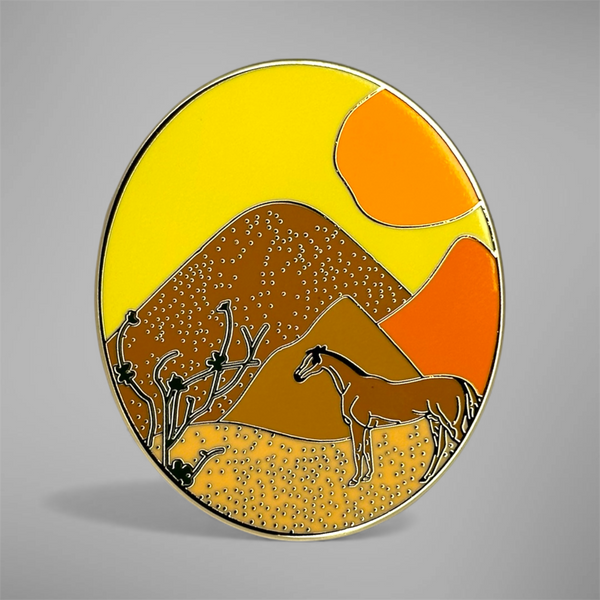 Desert Horse pin