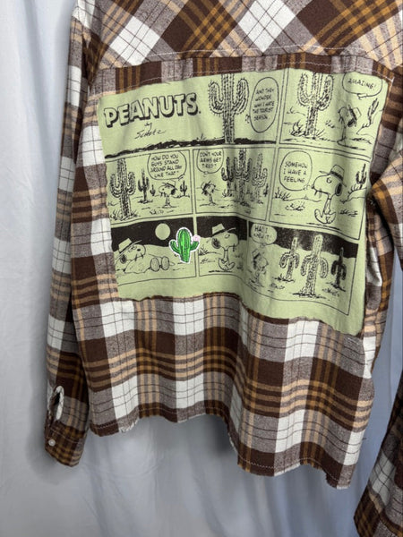 the “Camp Pup” flannel