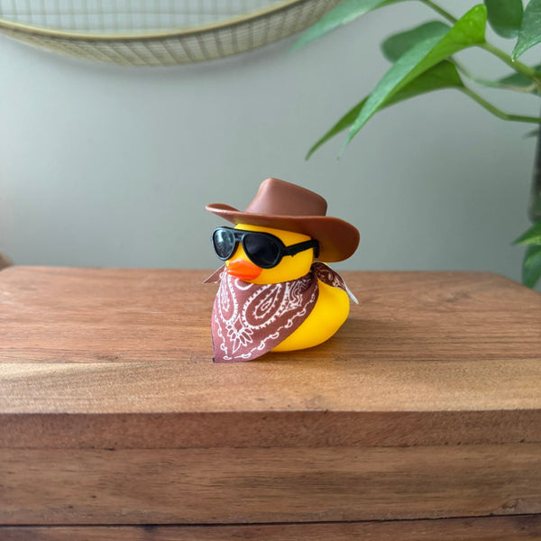 Cowboy Rubber Duck