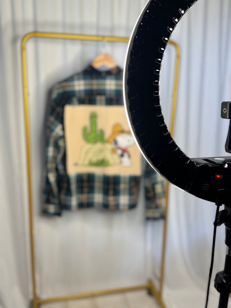 the “Famous Dog” flannel