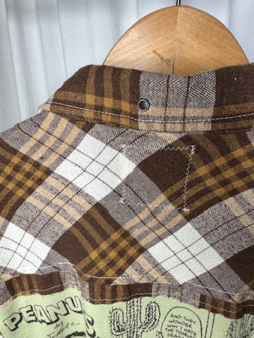 the “Camp Pup” flannel