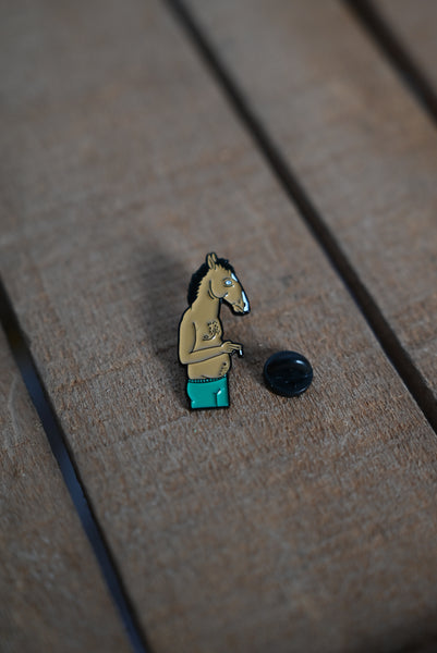 the "Bo Jack" enamel pin