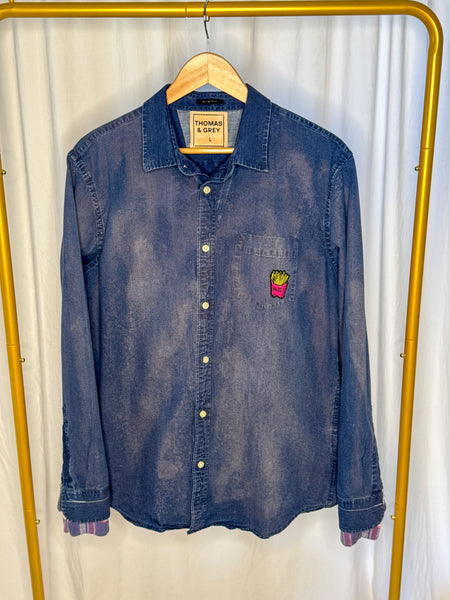 the “Famous Hot Sauce” flannel
