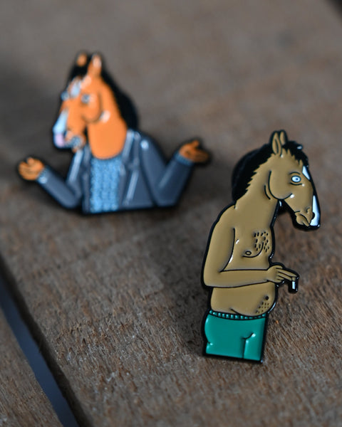 the "Bo Jack" enamel pin