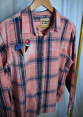 the “Pink Plaid” flannel