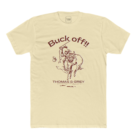 the “Buck Off “ tee