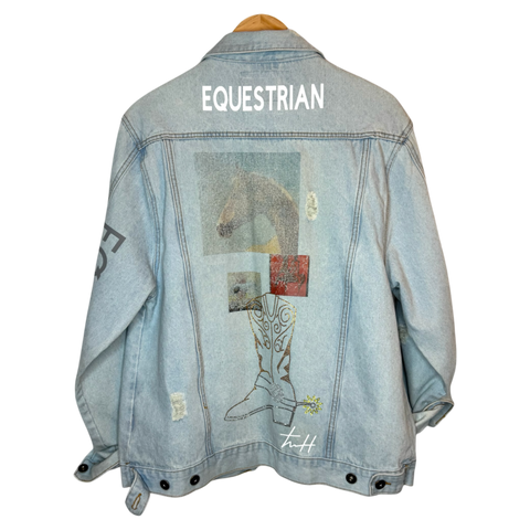 the "Equestrian" jean jacket (XL)
