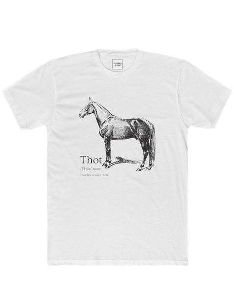 the “THOT” tee
