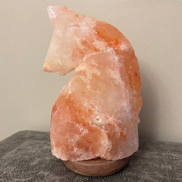 the "Horse" salt lamp